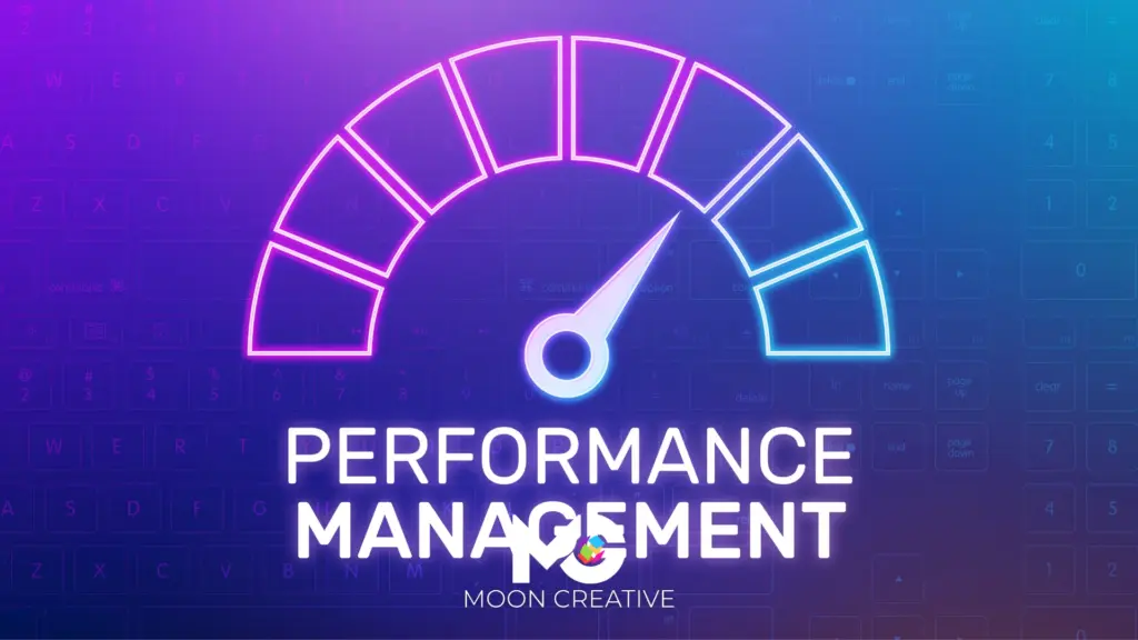 Dashboard mit Website-Performance-Analyse